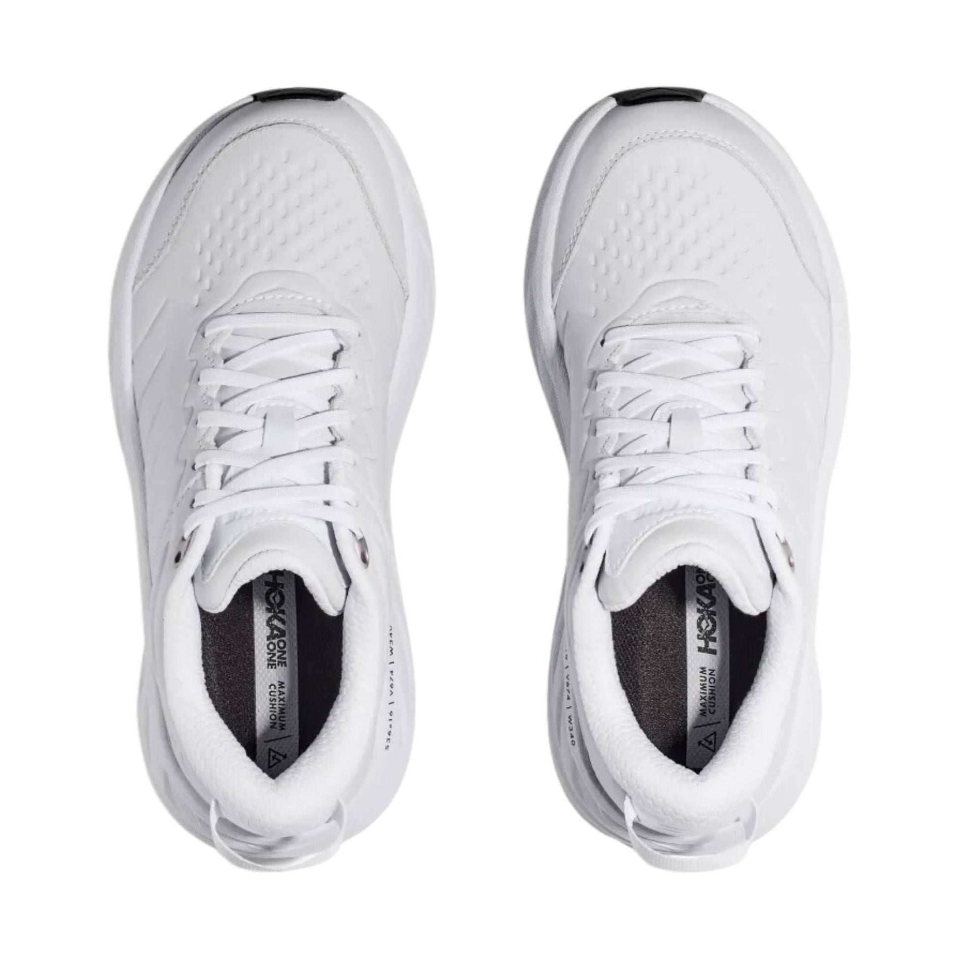 HOKA Women's Bondi SR Shoes - White by Lenny's Shoe & Apparel