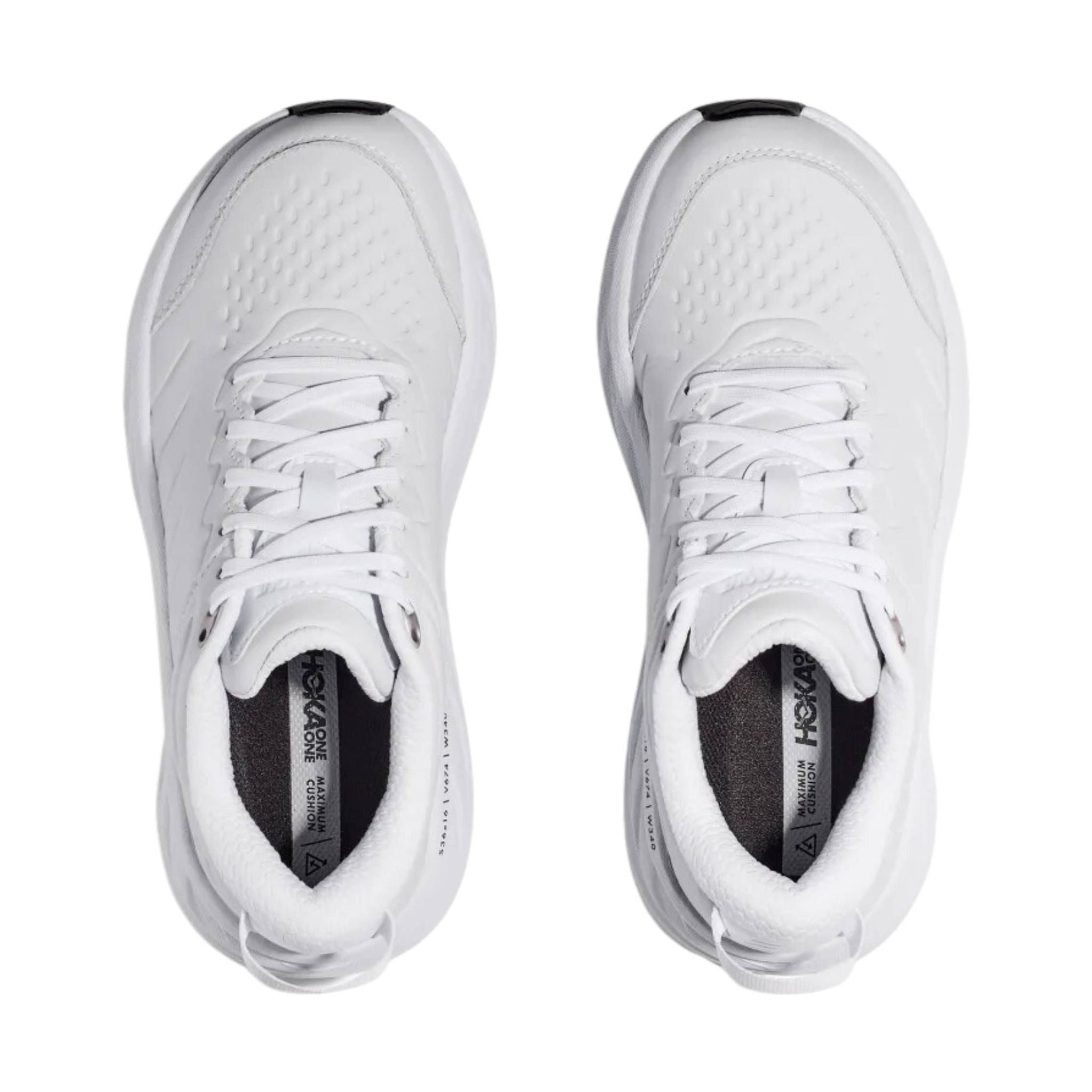HOKA Women's Bondi SR Shoes - White by Lenny's Shoe & Apparel