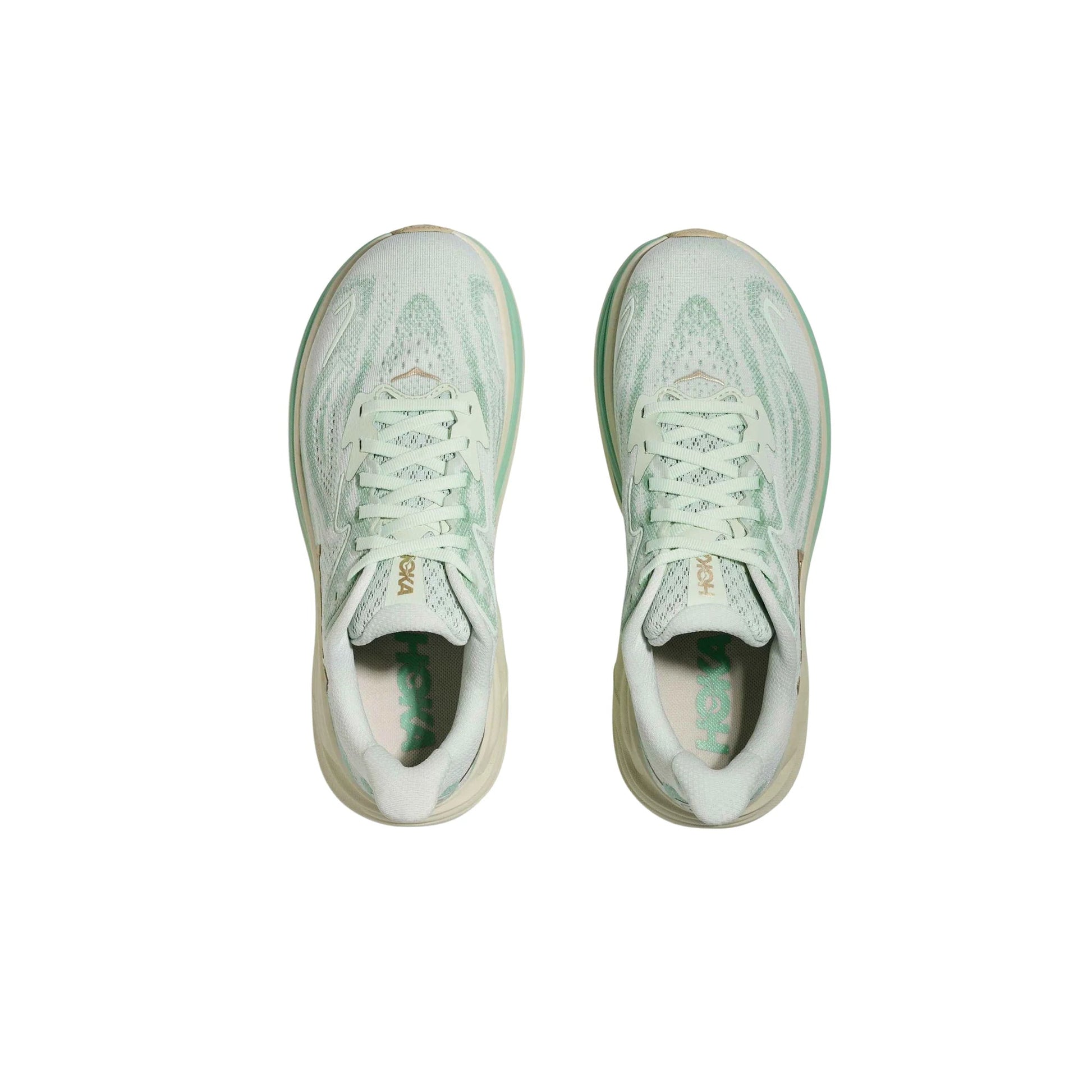 HOKA Women's Clifton 10 Running Shoes - Sea Glass/Jadeite by Lenny's Shoe & Apparel