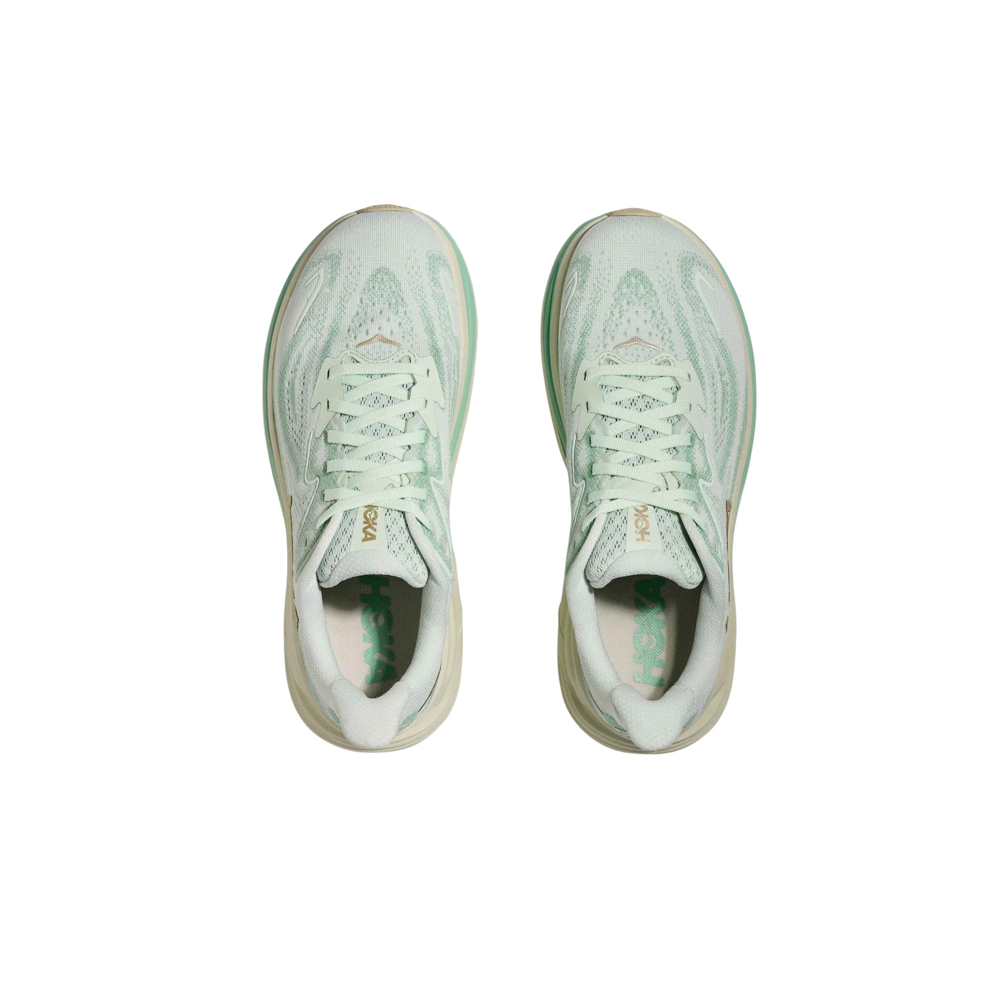 HOKA Women's Clifton 10 Running Shoes - Sea Glass/Jadeite by Lenny's Shoe & Apparel
