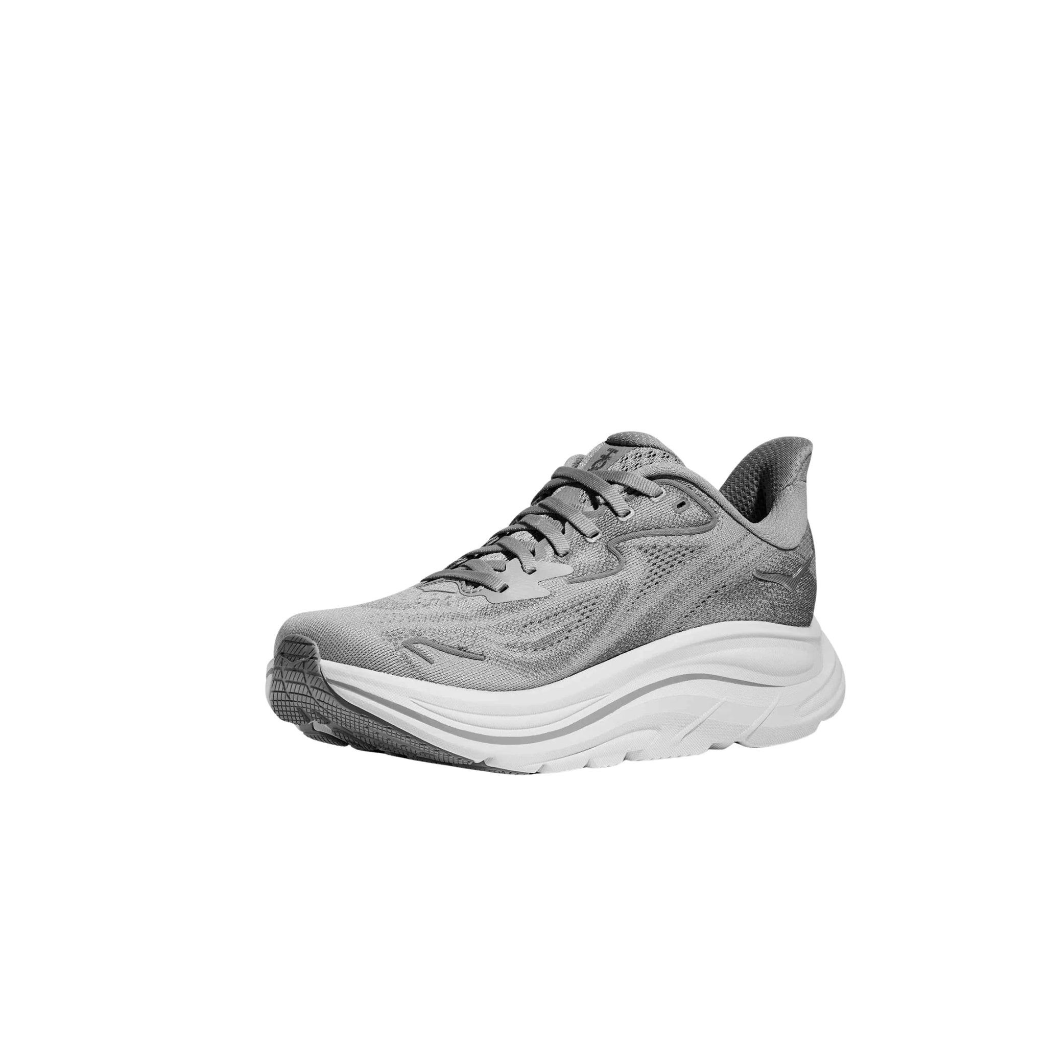 HOKA Women's Clifton 10 Running Shoes - Stellar Grey / Galactic Grey by Lenny's Shoe & Apparel