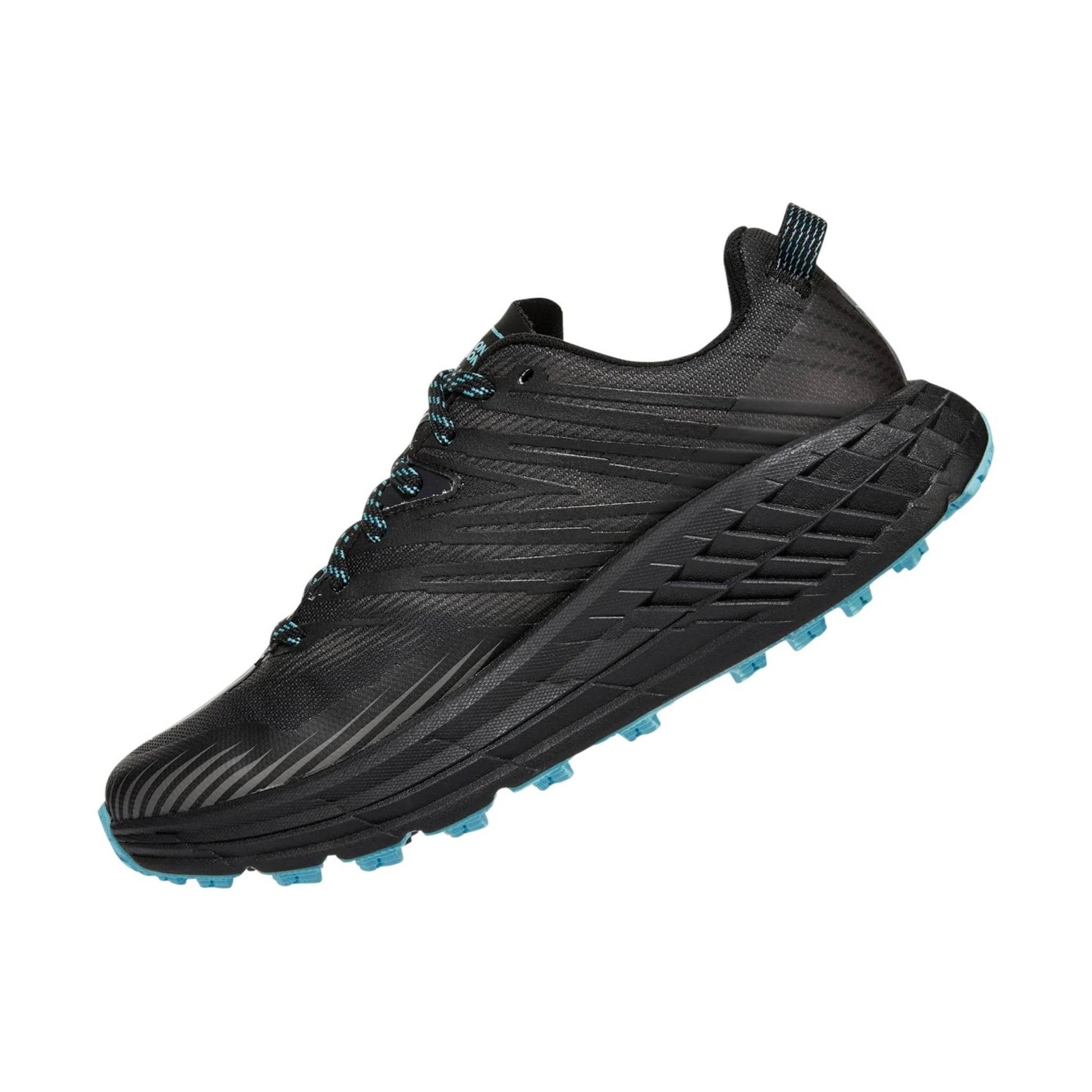 HOKA Women's Speedgoat 4 GTX - Anthracite/Dark Gull Grey by Lenny's Shoe & Apparel