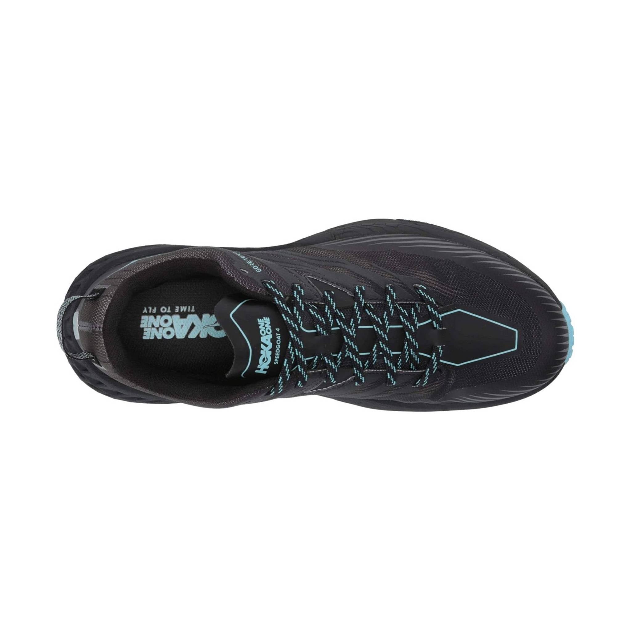 HOKA Women's Speedgoat 4 GTX - Anthracite/Dark Gull Grey by Lenny's Shoe & Apparel