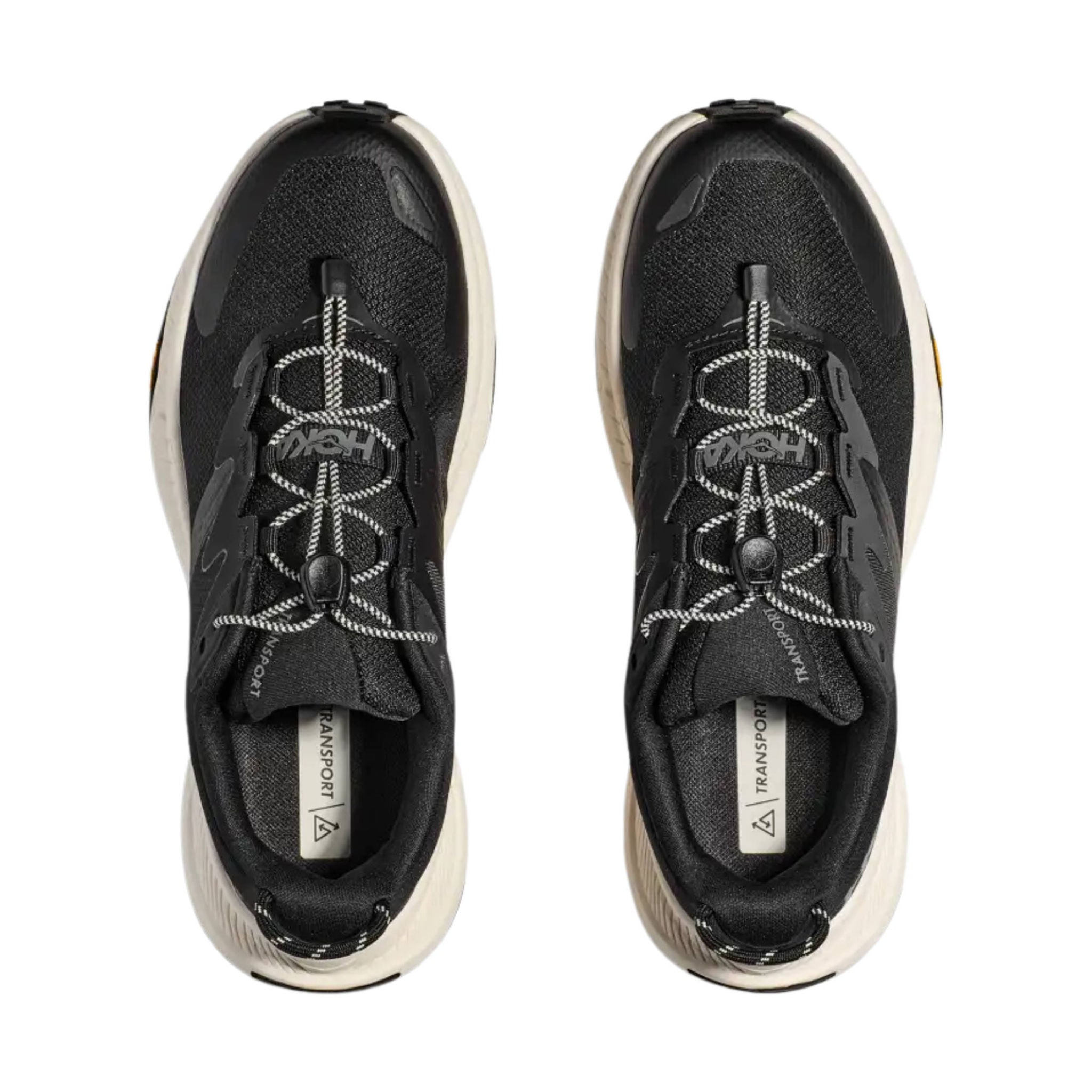 HOKA Women's Transport Shoes - Black/ Alabaster by Lenny's Shoe & Apparel