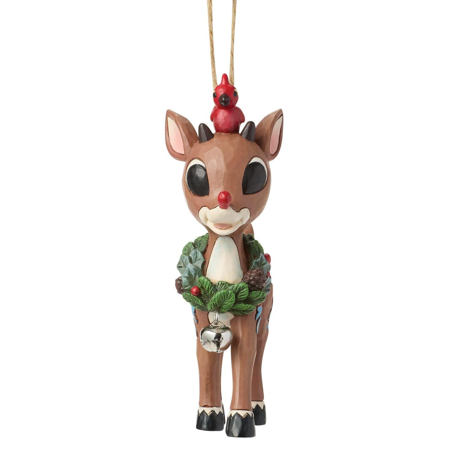 Rudolph with Wreath Ornament