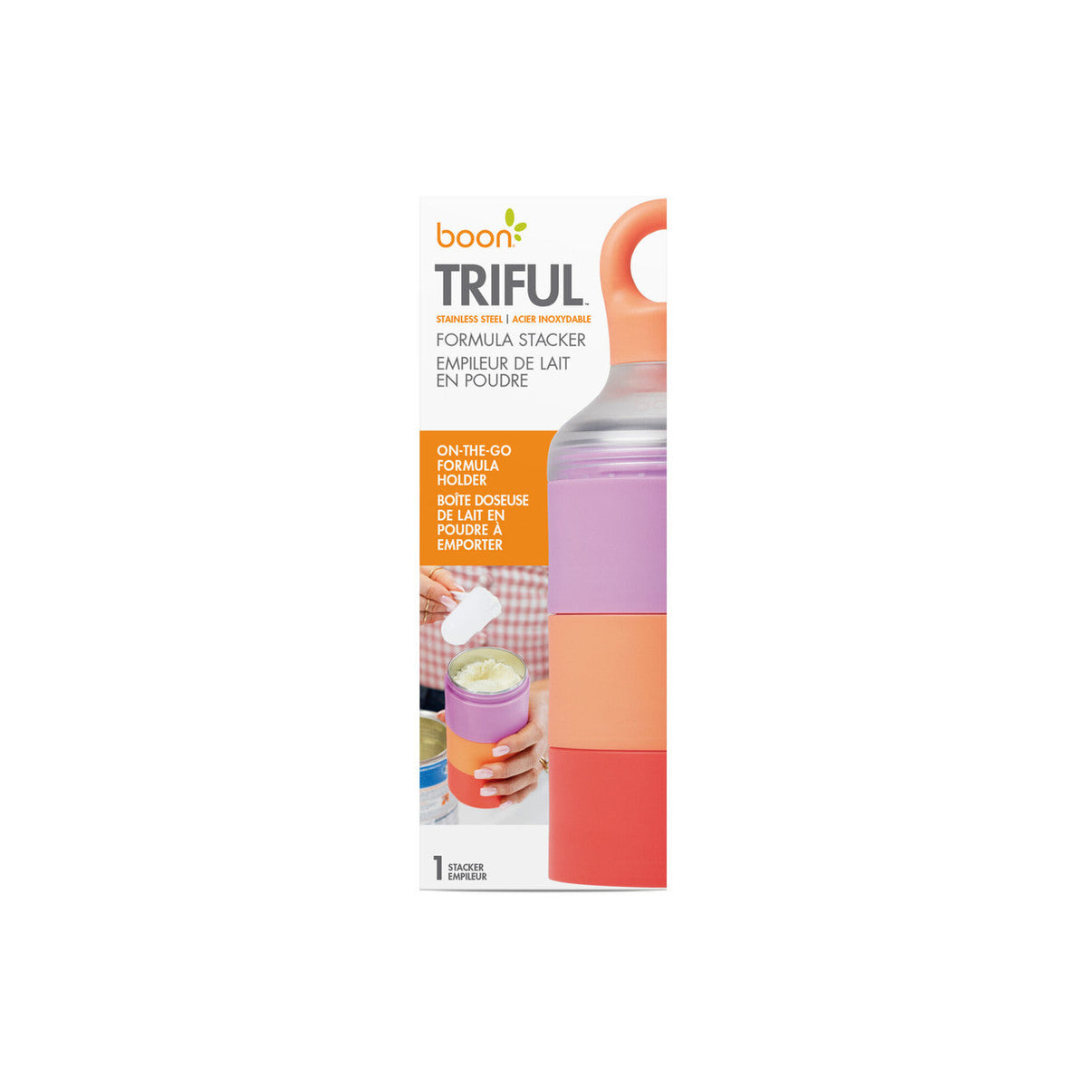 Triful | Stainless Steel Formula Stacker