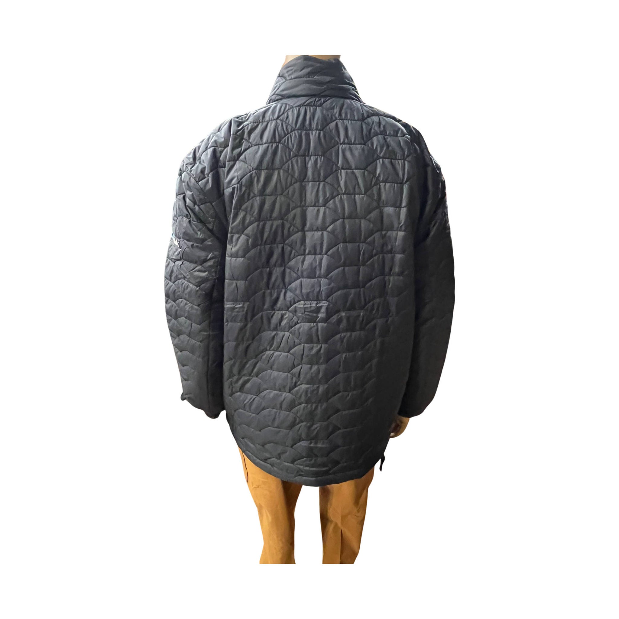 Huk Men's Scale Primaloft Jacket - Black by Lenny's Shoe & Apparel
