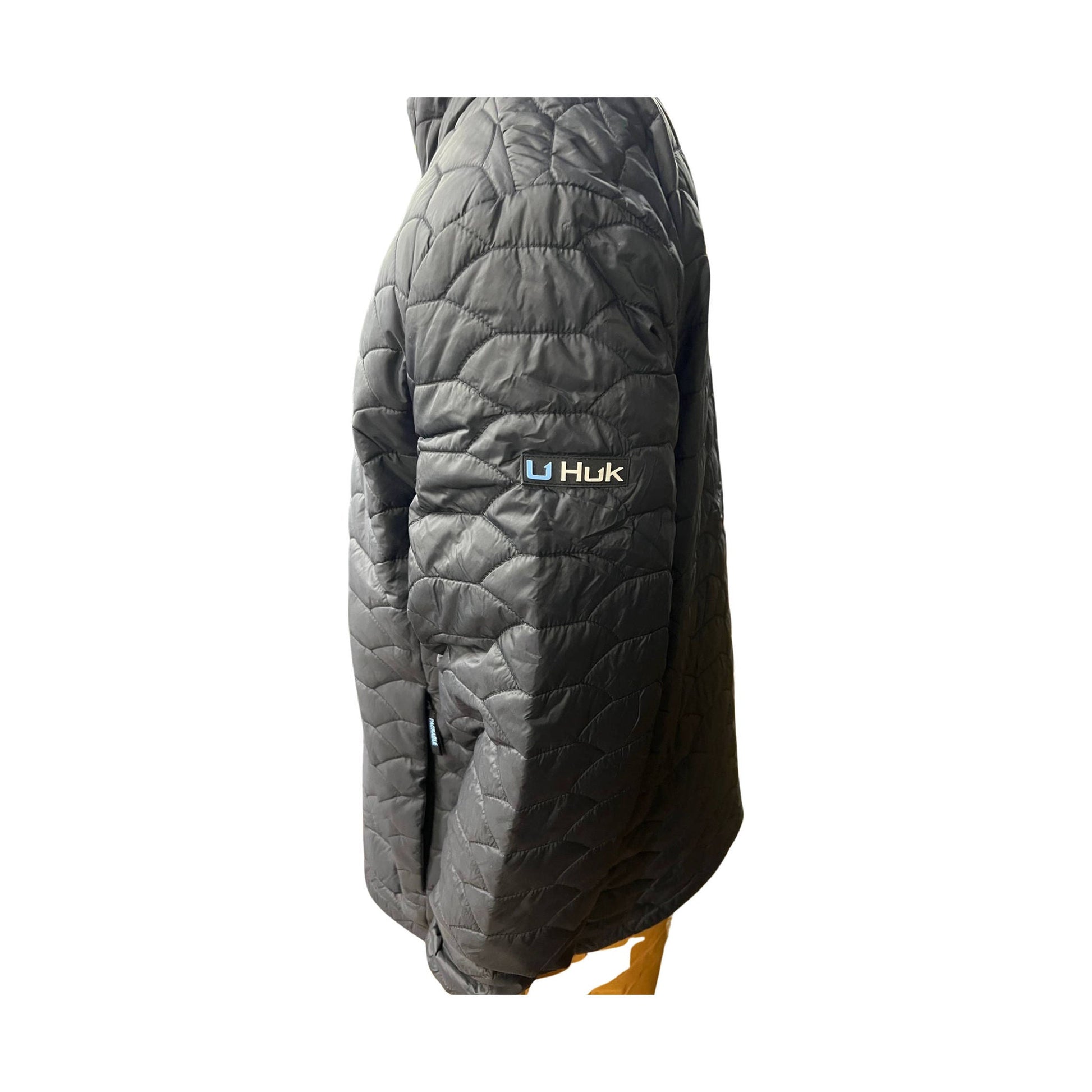 Huk Men's Scale Primaloft Jacket - Black by Lenny's Shoe & Apparel
