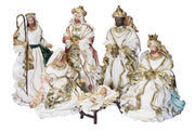Pastel Nativity 6 Piece Set