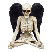 Yoga Skeleton Figurine - Sukhasana Pose
