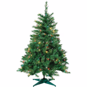 2-Foot Pre-Lit Colorado Spruce Artificial Christmas Tree