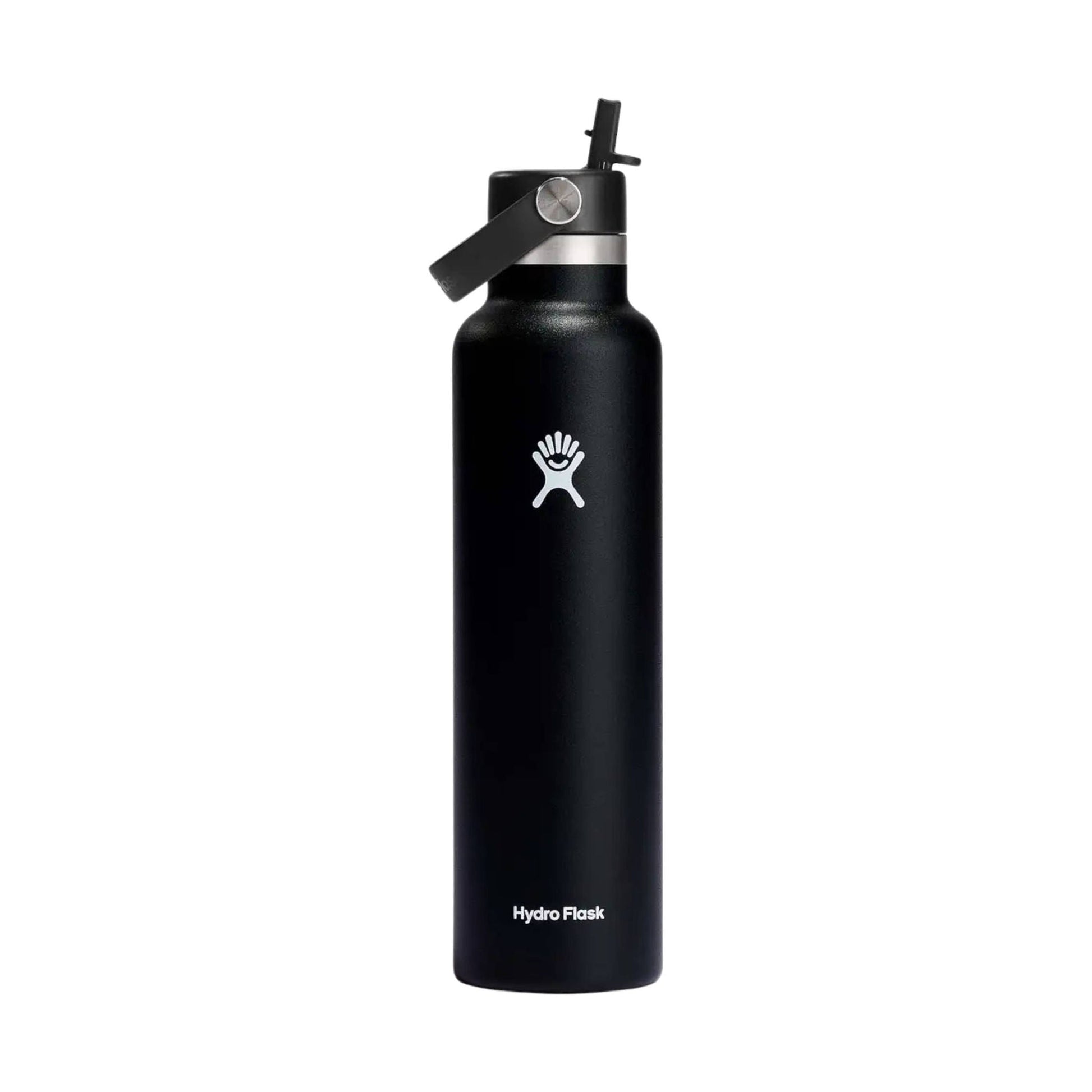 Hydro Flask 24 oz Standard With Flex Straw Cap - Black by Lenny's Shoe & Apparel
