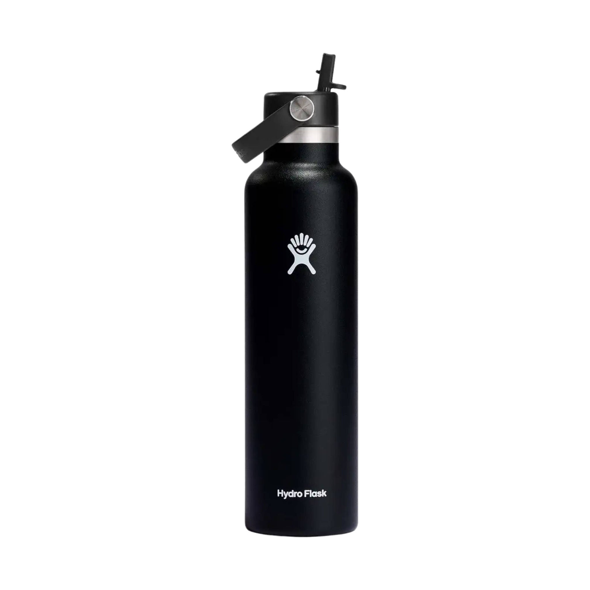Hydro Flask 24 oz Standard With Flex Straw Cap - Black by Lenny's Shoe & Apparel