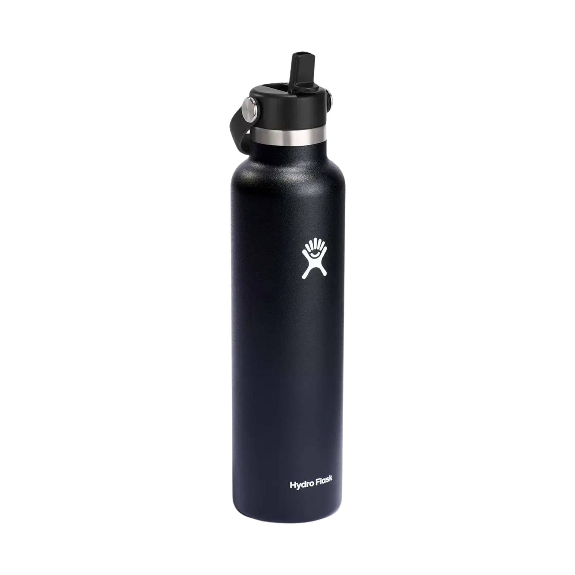 Hydro Flask 24 oz Standard With Flex Straw Cap - Black by Lenny's Shoe & Apparel