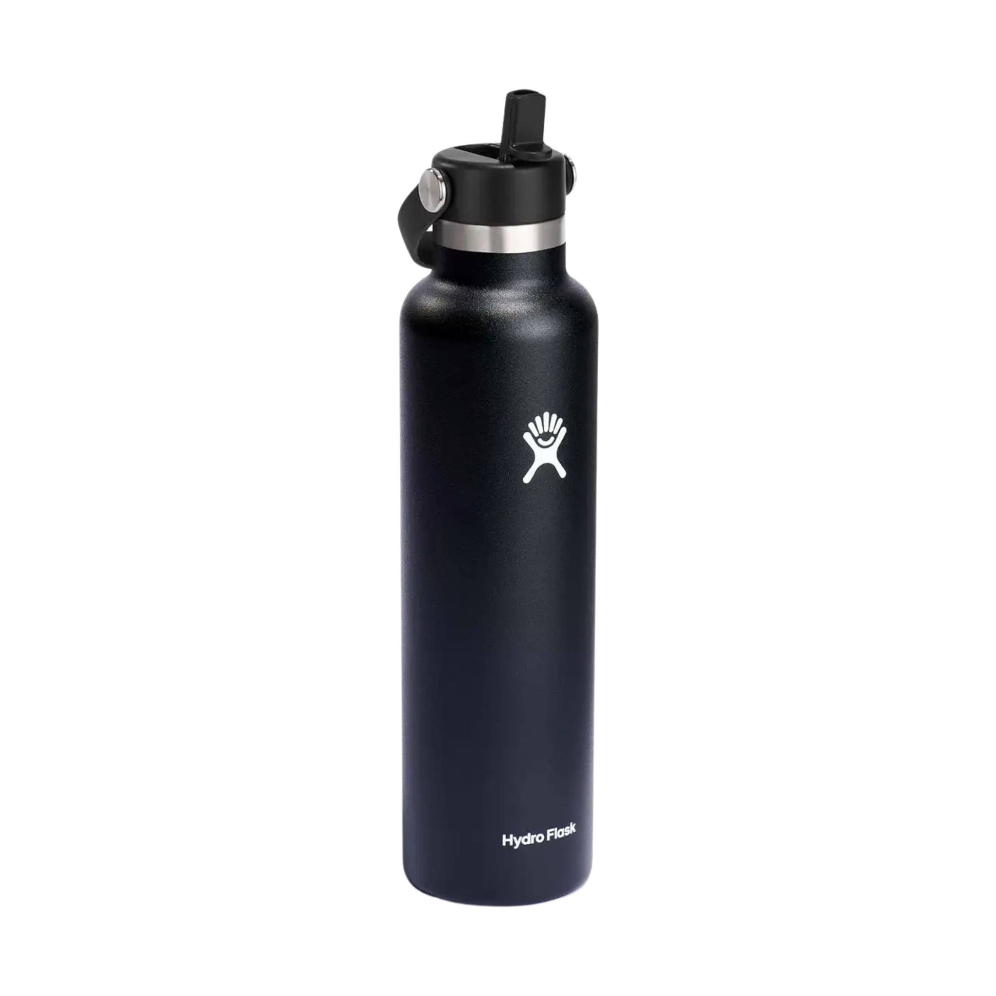 Hydro Flask 24 oz Standard With Flex Straw Cap - Black by Lenny's Shoe & Apparel