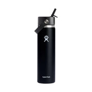 Hydro Flask 24 oz Wide Mouth With Flex Straw Cap - Black by Lenny's Shoe & Apparel
