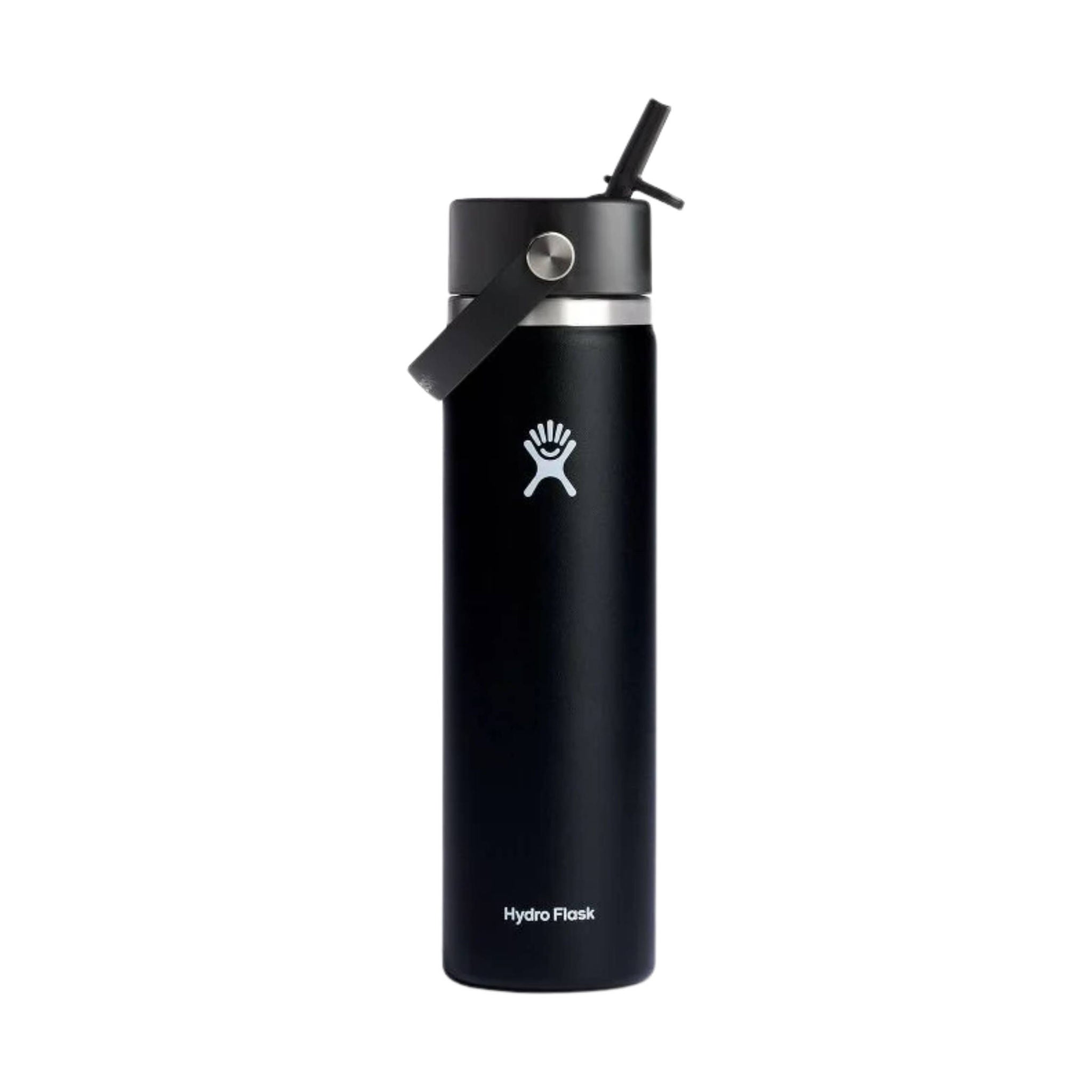 Hydro Flask 24 oz Wide Mouth With Flex Straw Cap - Black by Lenny's Shoe & Apparel