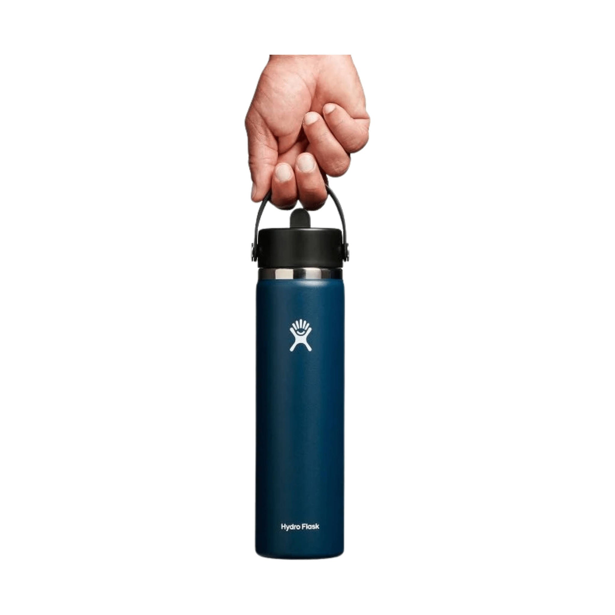 Hydro Flask 24 oz Wide Mouth With Flex Straw Cap - Indigo by Lenny's Shoe & Apparel
