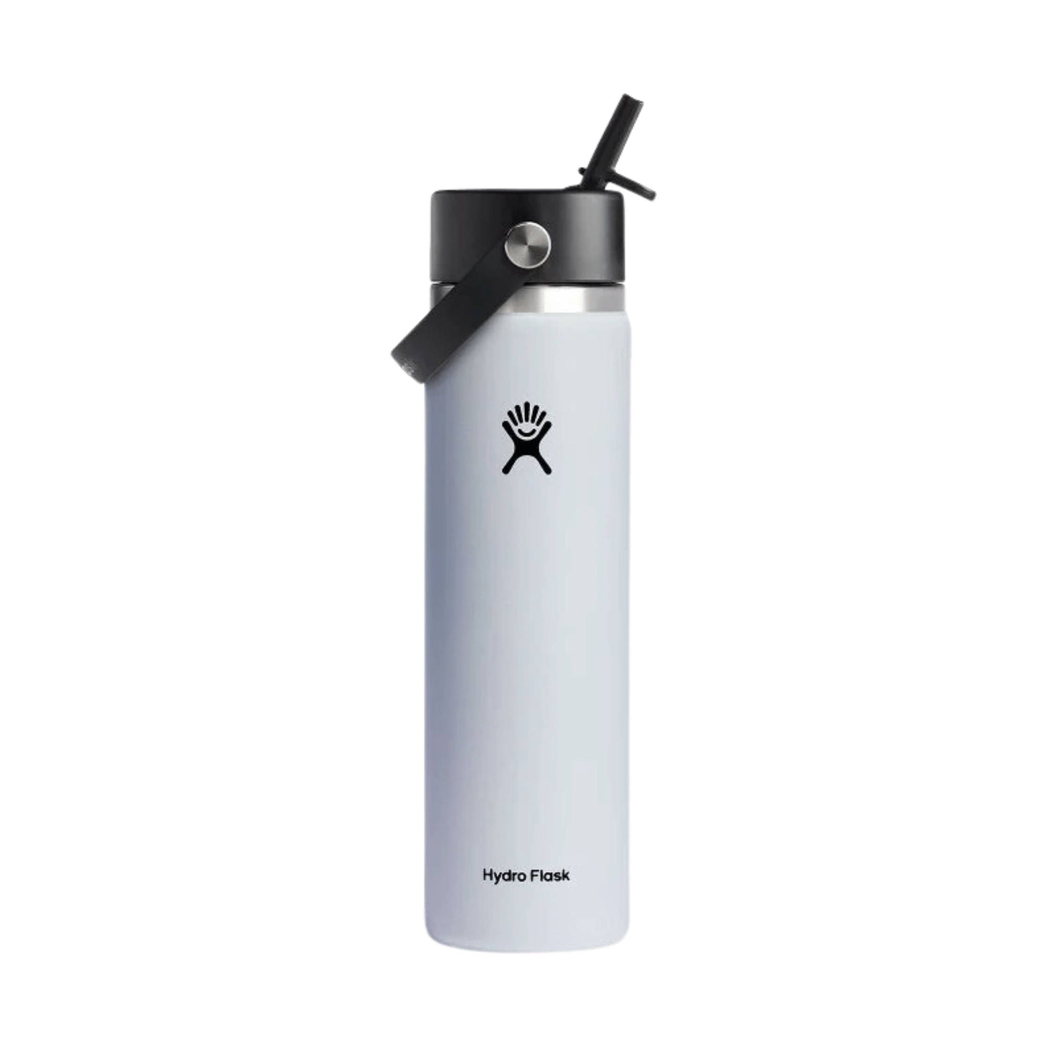 Hydro Flask 24 oz Wide Mouth With Flex Straw Cap - White by Lenny's Shoe & Apparel