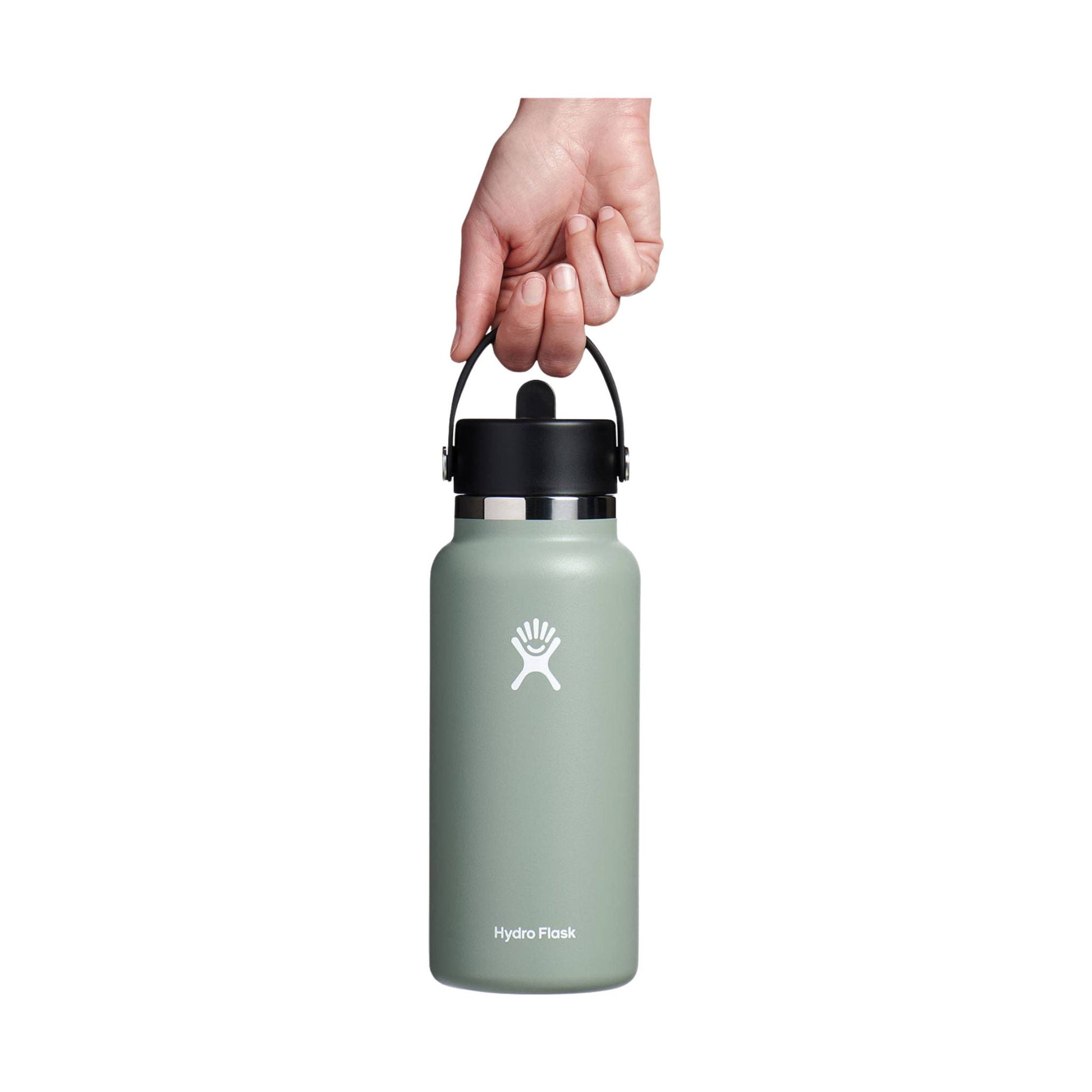Hydro Flask 32 oz Wide Mouth With Flex Straw Cap - Agave by Lenny's Shoe & Apparel