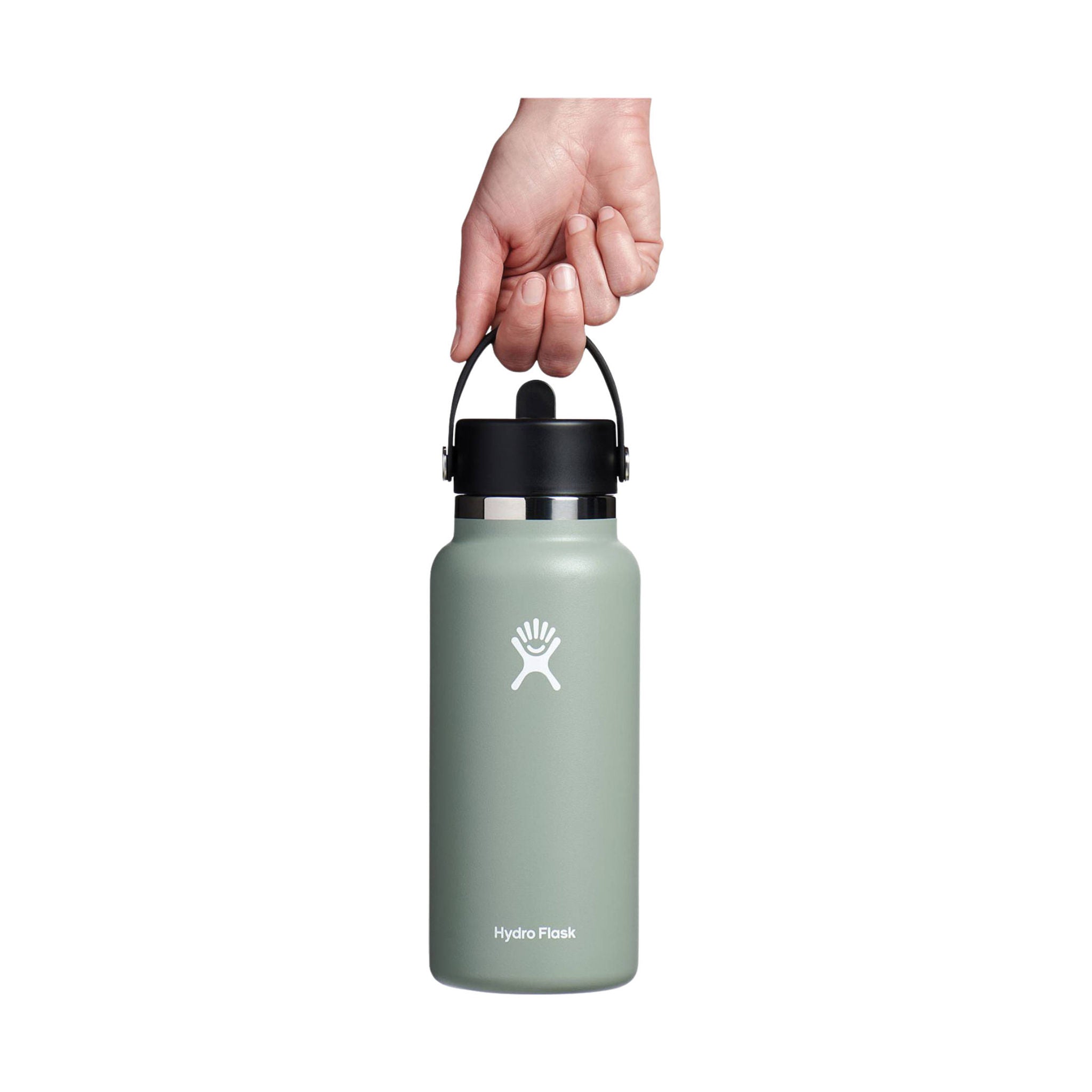 Hydro Flask 32 oz Wide Mouth With Flex Straw Cap - Agave by Lenny's Shoe & Apparel