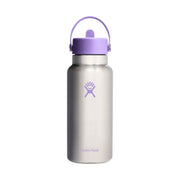 Hydro Flask 32 oz Wide Mouth With Flex Straw Cap - Stainless Violet (Limited Edition) by Lenny's Shoe & Apparel