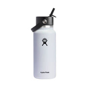 Hydro Flask 32 oz Wide Mouth With Flex Straw Cap - White by Lenny's Shoe & Apparel