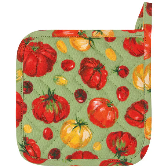 Heirloom Tomatoes Chef Potholder by Kiss the Cook