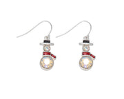 Bedazzled Snowmen Earrings