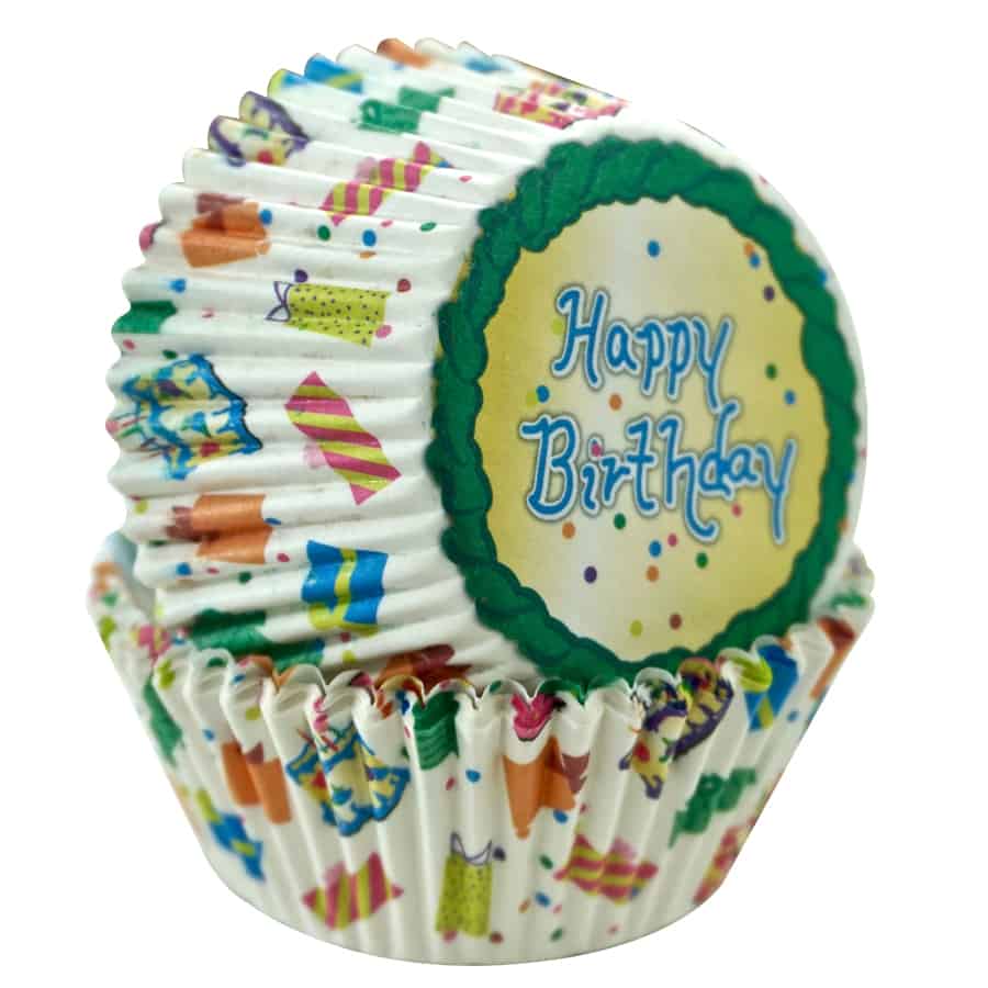 Birthday Cupcake Liners