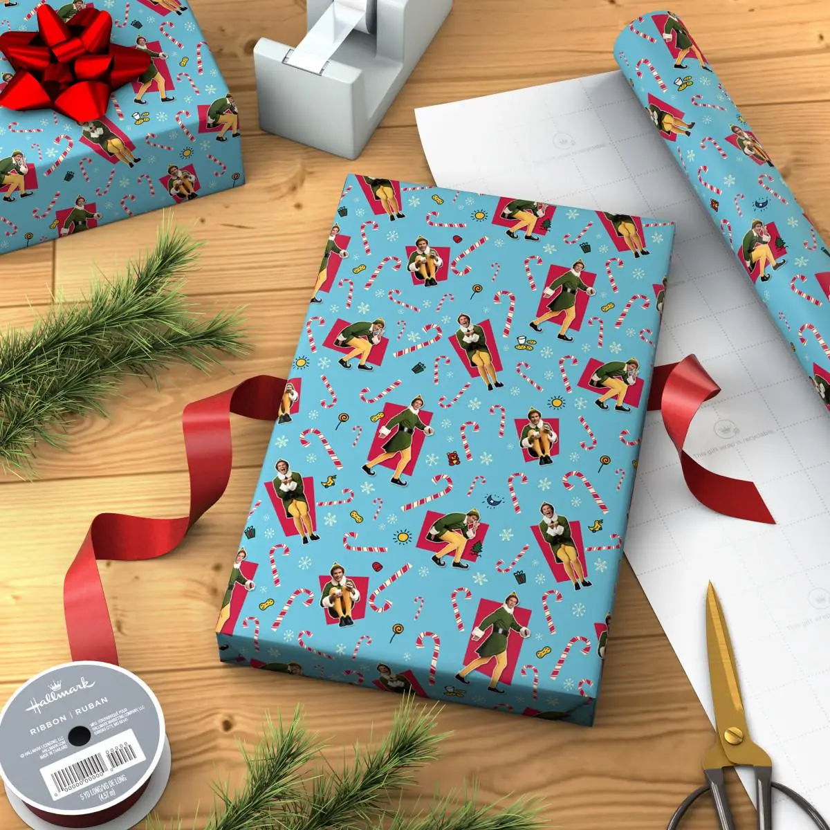 Elf Wrapping Paper