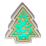 Color Changing Dolomite & Wood Decor - Tree