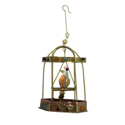 Antique Bird Cage Ornament