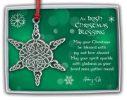 An Irish Christmas Blessing Ornament