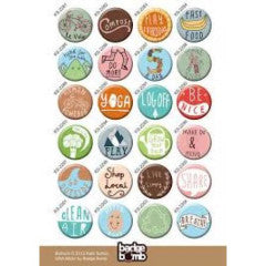 Buttons Box - Act Naturally Assorted (Sold Individually) by Homeportonline