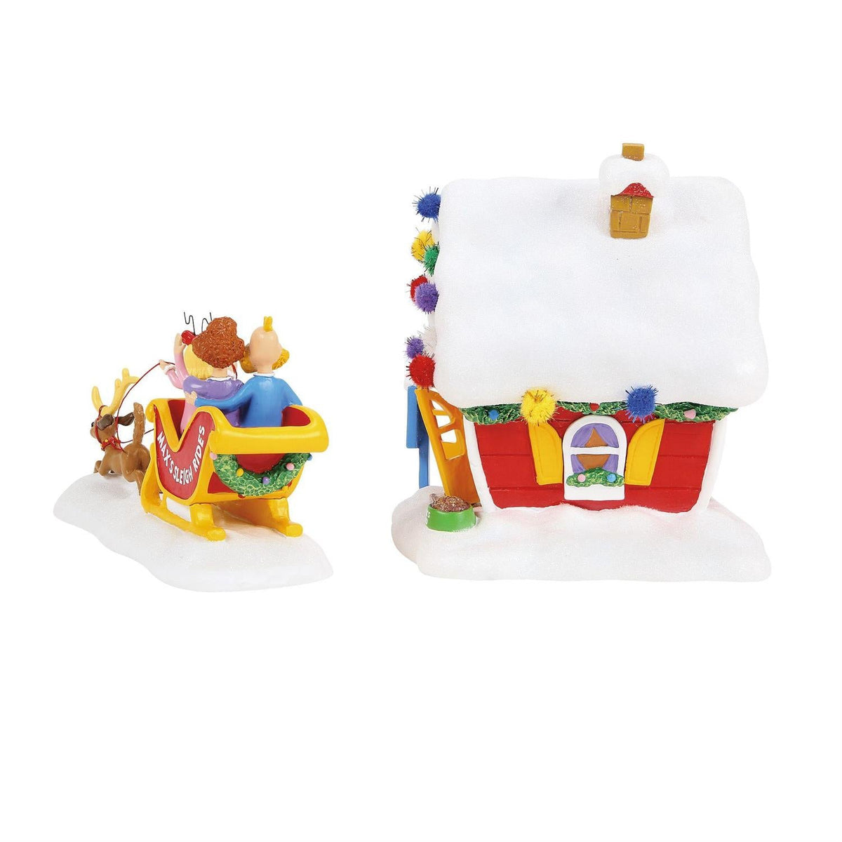 Max's Sleigh Rides - 2 Piece Set