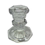 Glass Candlestick Holder