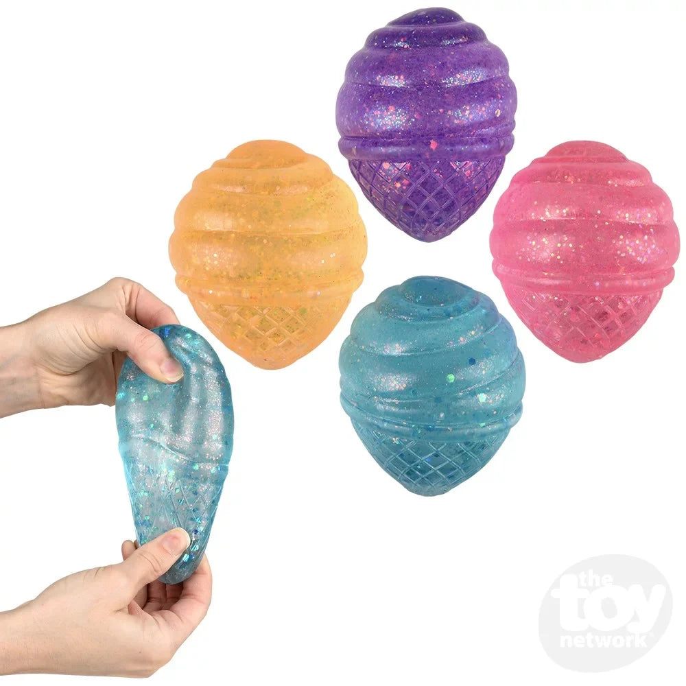 Squeezy Sugar Ice Cream Cone 3.5" (Sold Individually)