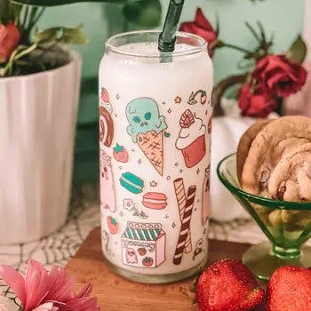 Ice Scream Glass
