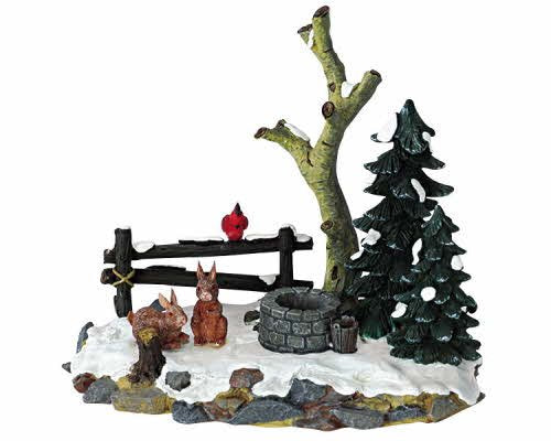 Lemax Village Collection Curious Bunnies