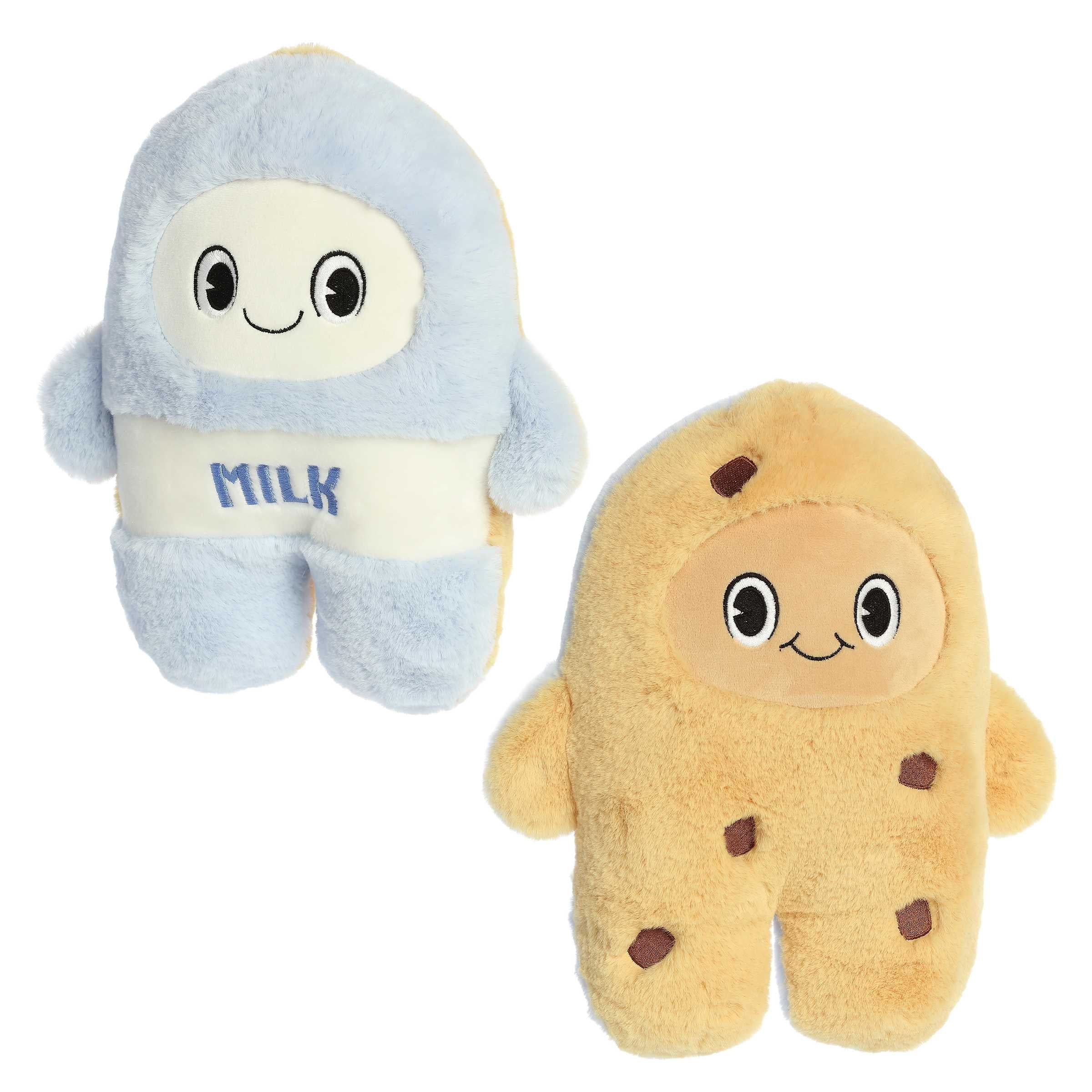 Flipovers Plush - 11 Inch Milk And Cookies