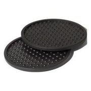 Coasters - Silicone Black Set of 4 by Homeportonline