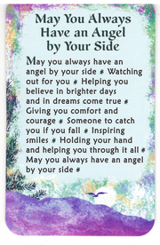 Wallet Card - May You Always Have an Angel by Your Side