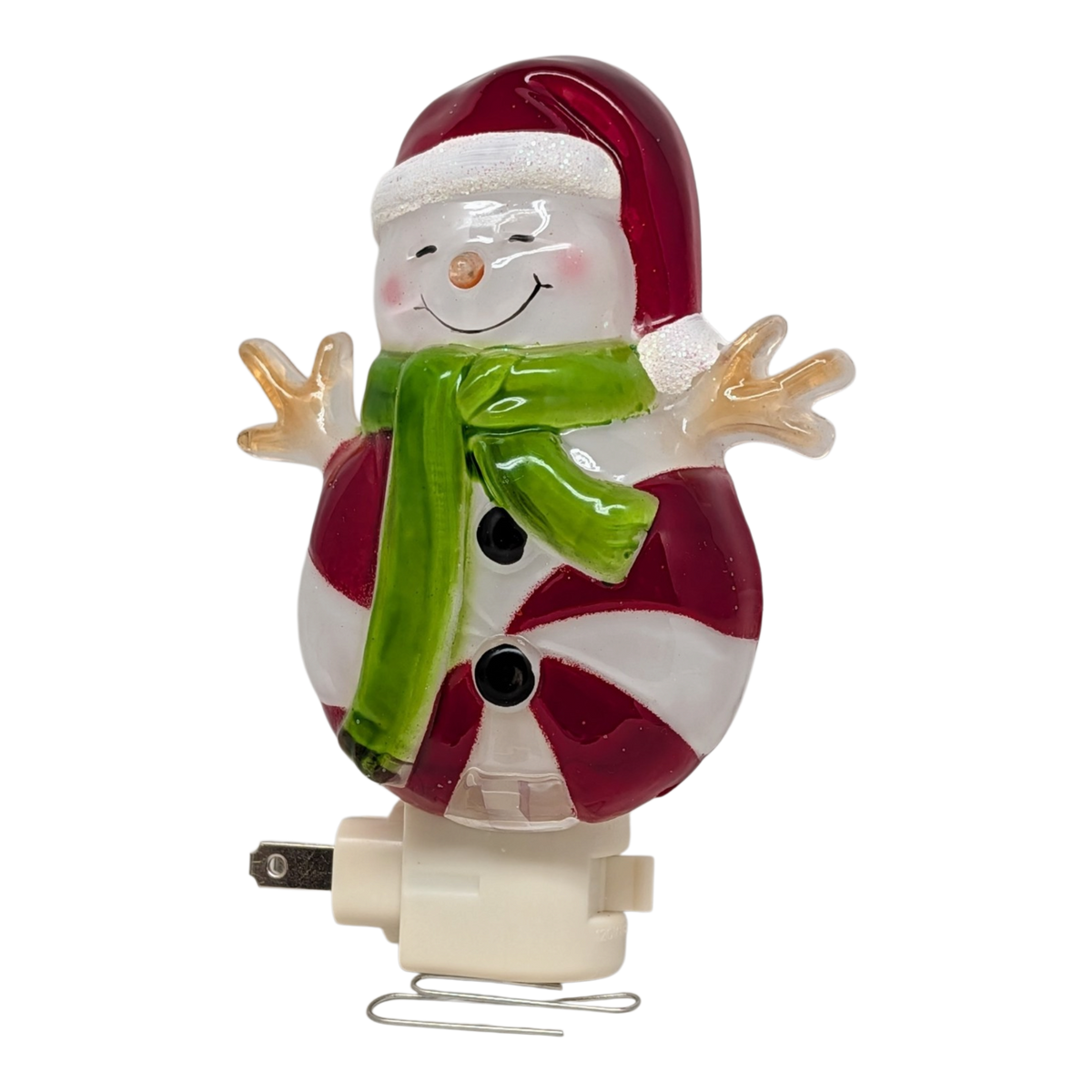 Acrylic Nightlight - Starlight Mint Snowman