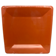 Grosgrain Border Paper Goods (Deep Orange) - Salad/Desert Plate