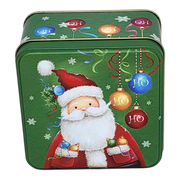 Jolly Santa Treat Tin - 4 Inch