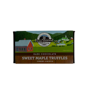 Dark Chocolate  Sweet Maple Truffles - 2 Piece