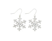 Crystal Snowflakes Earrings