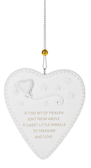 Miracle Baby Ornament - A Tiny Bit Of Heaven Sent From Above