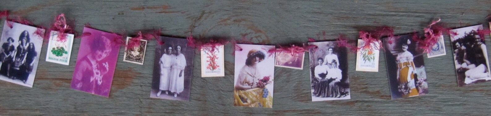 Mini Garlands, 2" x 3" - Womyn